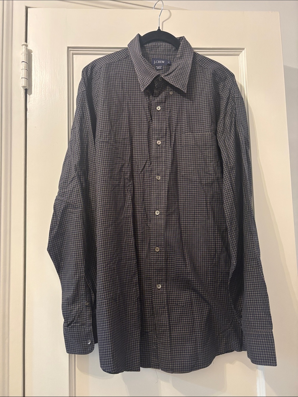 J. Crew Men's Long-Sleeve shirt for casual Fridays
